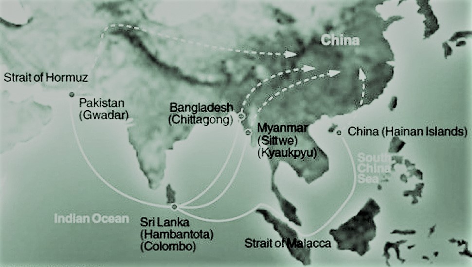 String of Pearls: China’s Encirclement of India | Global South Colloquy